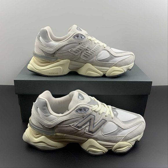 New Balance 9060 Sea Salt White Sneakers